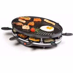 DOMO DO9038G RACLETTE GRILL CASERO PARA 8 PERSONAS