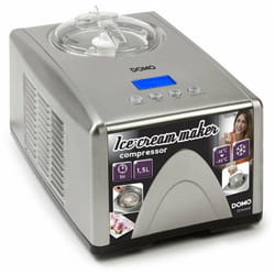 DOMO DO9066I DO9066I-Macchina per Il Gelato, 150 W, 44 Decibel, Acciaio Inox 18/8 plastica, Giallo