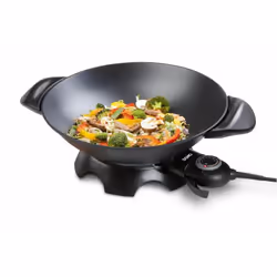 Domo DO8708W wok elettrico 5 L Nero 2200 W - Vista aggiuntiva 4