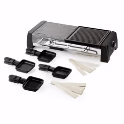 Domo DO9190G griglia per raclette 8 persona(e) 1200 W Nero, Grigio - Vista aggiuntiva 4