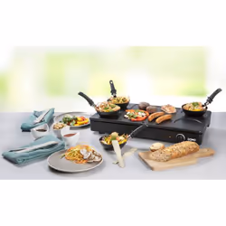 Domo DO8712W griglia per raclette 1000 W Nero - Vista aggiuntiva 6