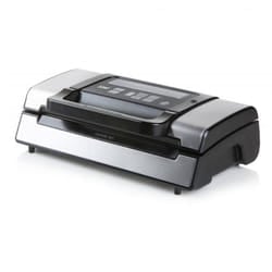 Domo DO331L macchina per sottovuoto -900 mbar Nero, Argento