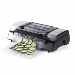 Domo DO331L macchina per sottovuoto -900 mbar Nero, Argento