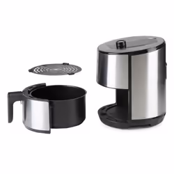 Domo DELI FRYER XL Singolo 4 L Indipendente Friggitrice ad aria calda Nero, Acciaio inox - Vista aggiuntiva 5