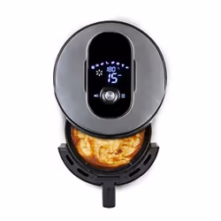 Domo DELI FRYER XL Singolo 4 L Indipendente Friggitrice ad aria calda Nero, Acciaio inox - Vista aggiuntiva 8