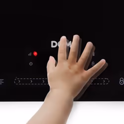 Domo DO332IP piano cottura Nero Superficie piana Piano cottura a induzione 1 Fornello(i) - Vista aggiuntiva 7