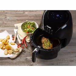 Domo DO533FR friggitrice 5,5 L Indipendente 2000 W Friggitrice ad aria calda Nero - Vista aggiuntiva 8
