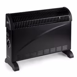 Domo DO7350CH stufetta elettrica Interno Nero 2000 W Stufa elettrica a convezione