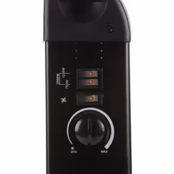 Domo DO7350CH stufetta elettrica Interno Nero 2000 W Stufa elettrica a convezione - Vista aggiuntiva 7