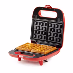 Domo DO9242W piastra per waffle 2 waffle 750 W Rosso - Vista aggiuntiva 7
