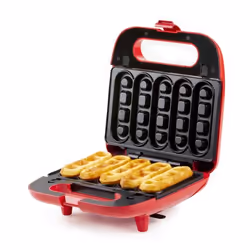 Domo DO9242W piastra per waffle 2 waffle 750 W Rosso - Vista aggiuntiva 8