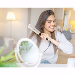 Domo DO1093HD Piastra per capelli Caldo Beige 62 W - Vista aggiuntiva 4