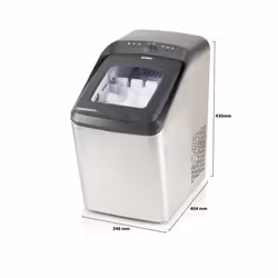 Domo DO9247IB macchina per cubetti di ghiaccio Macchina per la produzione di cubetti di ghiaccio integrata/indipendente 15 kg/24h Nero, Acciaio inox - Vista aggiuntiva 6