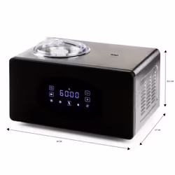 Domo DO9252I macchina per gelato Gelatiera compressore 1,5 L Nero - Vista aggiuntiva 5
