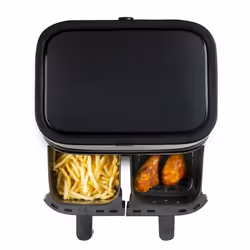 Domo DO537FR friggitrice Doppia 4 L Indipendente Friggitrice ad aria calda Nero - Vista aggiuntiva 4