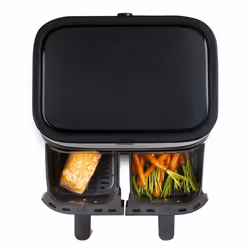 Domo DO537FR friggitrice Doppia 4 L Indipendente Friggitrice ad aria calda Nero - Vista aggiuntiva 5