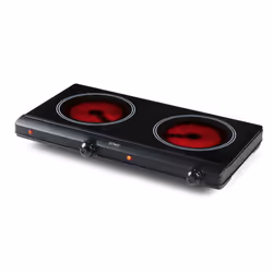 Domo DO339KP Nero Superficie piana Ceramica 2 Fornello(i)
