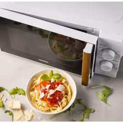 Domo DO2720 forno a microonde Bianco, Legno Solo microonde Superficie piana 200 L 700 W - Vista aggiuntiva 4