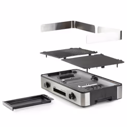 Domo DO9259G griglia per raclette 2400 W Nero, Acciaio inox - Vista aggiuntiva 7