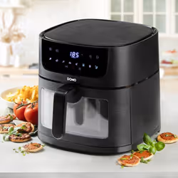 Domo DO543FR friggitrice Singolo 8 L Indipendente 1800 W Friggitrice ad aria calda Nero - Vista aggiuntiva 4