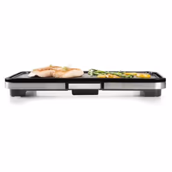 Domo DO9263G griglia di cottura elettrica Libera installazione 2200 W Nero, Acciaio inox - Vista aggiuntiva 7