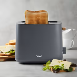 Domo Wood You 6 2 fetta/e 1000 W Grigio