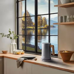 Domo Wood You bollitore elettrico 1,7 L 2200 W Grigio - Vista aggiuntiva 5