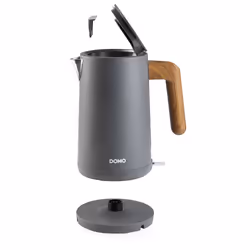Domo Wood You bollitore elettrico 1,7 L 2200 W Grigio - Vista aggiuntiva 6