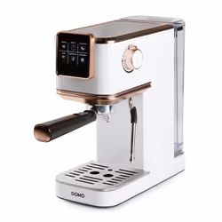 Domo DO746K Macchina da caffè 2 in 1 semiautomatica 1,1 L 20 bar Rose Gold, Bianco - Vista aggiuntiva 2