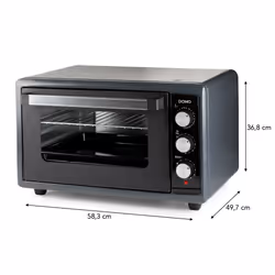 Domo DO808GO 50 L 2000 W Nero Grill - Vista aggiuntiva 8