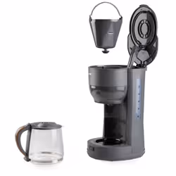 Domo Wood You Automatica/Manuale Macchina da caffè con filtro 1,25 L - Vista aggiuntiva 3