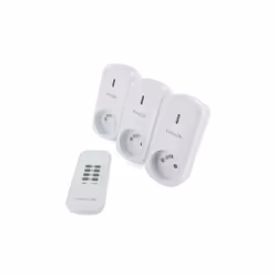 Controlla le luci o gli apparecchi elettrici da qualsiasi punto della casa. Installazione semplice e wireless Protocollo di c ...