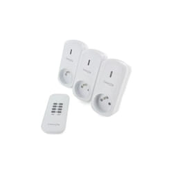 Chacon - Set di 3 Dazioni on/off+ telecomando 2000 w - fr