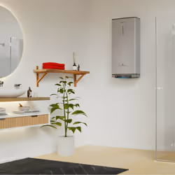 Ariston VELIS tech dry WIFI Orizzontale/Verticale Boiler Sistema per caldaia singola Nero, Bianco - Vista aggiuntiva 4