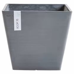 Permapack Ecopots Rotterdam, Vaso a cubo, Libera installazione, Grigio, A forma di V, Interno, Monocromatico