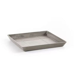 Sottovaso quadrato tortora 40CM Ecopots