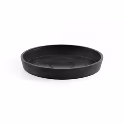 Ecopots Saucer Round, Carrellino per pianta, Plastica, Antracite, Interno, Opaco, 200 mm