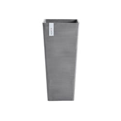 Ecopots - vaso quadrato alto rotterdam grigio 32X32XH70CM