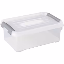 Dettagli tecnici Caratteristiche scatole impilabile Colore Trasparente, Argento Dimensione del prodotto, larghezza 194 mm Dim ...