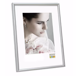 Deknudt S011D1, Cornice per foto singola, Plastica, Argento, 20 x 30 cm, Rettangolare, Landscape