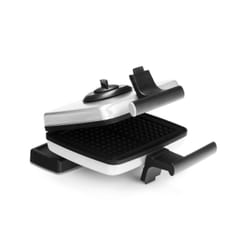 Frifri FRI022810012GRP piastra per waffle 2 waffle 1200 W Nero, Grigio