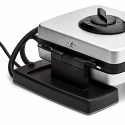 Frifri FRI022810012GRP piastra per waffle 2 waffle 1200 W Nero, Grigio - Vista aggiuntiva 4