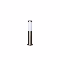 Massive 019080147, Colonna/Luce a lampione da esterno, Acciaio inox, Bianco, Metallo, IP44, Giardino, Bianco