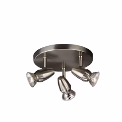 Massive Spot 540831710, 3 lampadina(e), GU10, IP20, Grigio