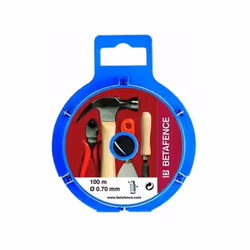 Filo ferro zincato Bobina dispencer Adatta per giardinaggio e bricolage Peso gr 300/240