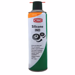 CRC SILICONE IND, Plastica, 500 ml, Spray aerosol, Verde, Bianco, 65 mm, 65 mm