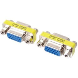Valueline GCHD-FF15P adattatore per inversione del genere dei cavi VGA 15-pin D-Sub Argento