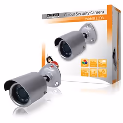König SEC-CAM11 telecamera di sorveglianza Pallottola (forma) Interno e esterno