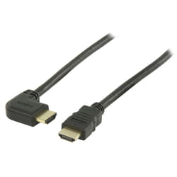 Valueline HDMI - HDMI, 2.0m cavo HDMI 2 m HDMI tipo A (Standard) Nero