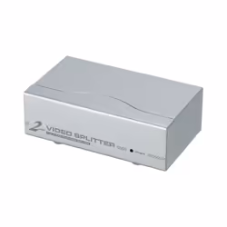 ATEN AT-VS92AUK, VGA, 2x VGA, HDB-15, 1920 x 1440 Pixel, Argento, 65 m